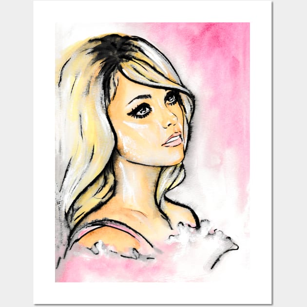 Sharon Tate Wall Art by Svetlana Pelin